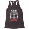 gsus saves chord Racerback Tank
