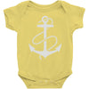 anchors aweigh Baby Onesie