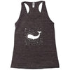 moby in space Racerback Tank