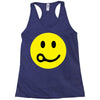 skydiving face Racerback Tank
