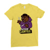 old dirty dermot 2 Ladies Fitted T-Shirt