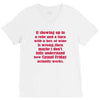 casual friday V-Neck Tee
