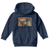 Edvard Munch Skrik Youth Hoodie