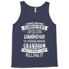Super Cool Grandmother Of A Freaking Awesome Grandson Tank Top