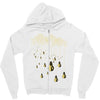 city made bulb Zipper Hoodie