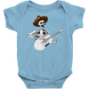 mexican skull Baby Bodysuit