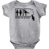 problem solved 2 Baby Onesie