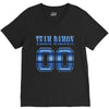 team damon salvatore V-Neck Tee