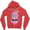 animaul pops Zipper Hoodie