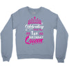 Celebrating With the 1st Birthday Queen Crewneck Sweatshirt