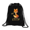 oh, for fox sake Drawstring Bags