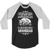 Motorcycles Granddad 3/4 Sleeve Shirt