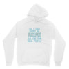 care about anime and two real people girls Hoodie