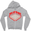 washburn high school buffalos wrestling Zipper Hoodie