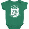 i only have one cat my cat has a few cat Baby Bodysuit