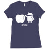 android i fix it Ladies Fitted T-Shirt