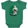 never stop fighting Baby Bodysuit