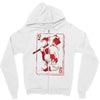 quinn of heart Zipper Hoodie