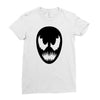 black nom nom Ladies Fitted T-Shirt