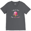 i do it for the ice cream V-Neck Tee