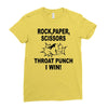 throat punch i win Ladies Fitted T-Shirt