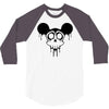 dead mickey mouse halloween 3/4 Sleeve Shirt