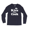 kiss the cook chef Long Sleeve Shirts