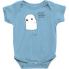 sad ghost Baby Onesie