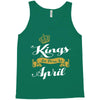 kings are born in april Tank Top