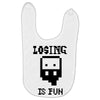 losing is fun! Baby Bibs