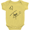 troye sivan signature Baby Onesie