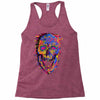 skull kid draw Racerback Tank
