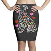 colorful boxer Pencil Skirts