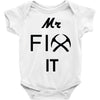 mr fix it handy man Baby Onesie