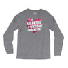 my valentine is a fictional character Long Sleeve Shirts