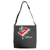 a unique relationship Adjustable Strap Totes