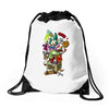 bart simplon Drawstring Bags