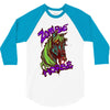zombie horse classic 3/4 Sleeve Shirt
