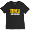 track and field oregon V-Neck Tee