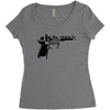 MOST WEAPON Women's Triblend Scoop T-shirt