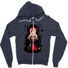 rebel princess Zipper Hoodie