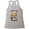 i do it for the pizza Racerback Tank