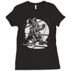movie retro Ladies Fitted T-Shirt