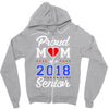 proud mom of a 2018 senior Zipper Hoodie