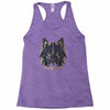 polygon wolf Racerback Tank