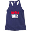 shark week enough said Racerback Tank