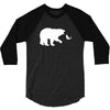 Bear Fishing 3/4 Sleeve Shirt