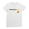 Mom to Bee Baby Girl Ladies Fitted T-Shirt