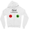 God Is Calling You Zipper Hoodie