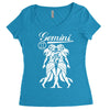 gemini Women's Triblend Scoop T-shirt